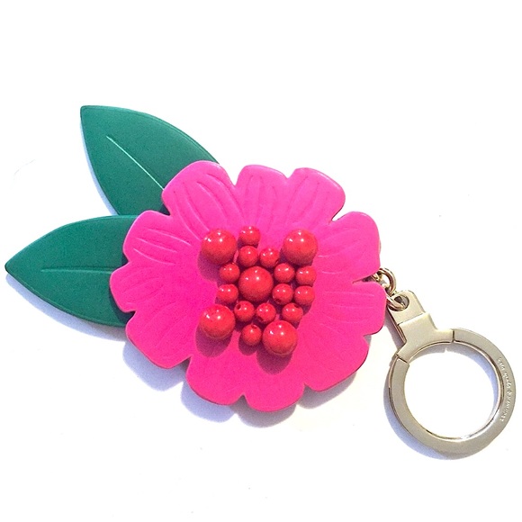 Kate Spade Majorelle Flower Key Fob - Picture 2 of 7